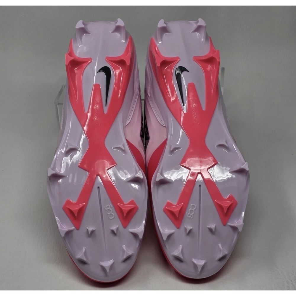 Nike Alpha Menace 4‎ Pro NRG Racer Pink/Grey Cleats Men's HJ4568-600 Size 11 New - Picture 5 of 7